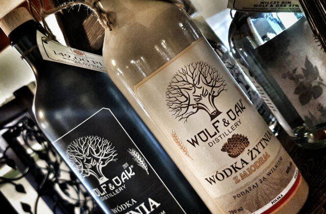 Wolf & Oak - Wódka żytnia oraz Wódka żytnia z miodem