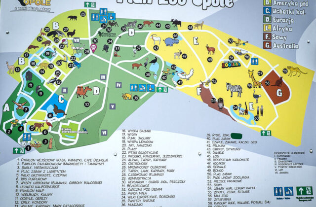 mapa zoo opole